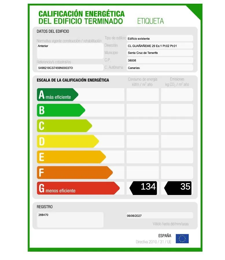 Salud Vacacional 2 Apartment Santa Cruz de Tenerife 0*,  Spain